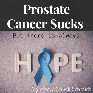 Podcast Cover, Prostate Cancer Sucks