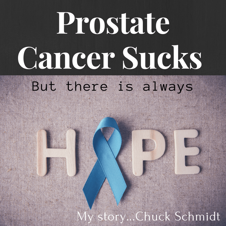 Podcast Cover, Prostate Cancer Sucks